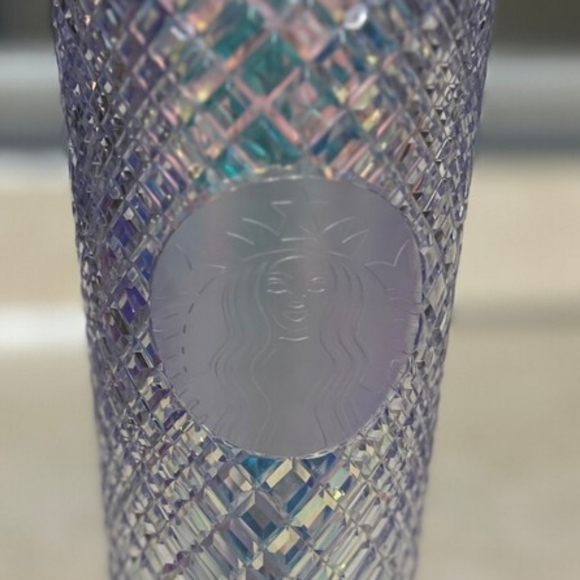 Starbucks Jeweled Bling 2022 Holiday Cold Iridescent Tumbler 24oz 🌟 🤩 - Picture 4 of 5